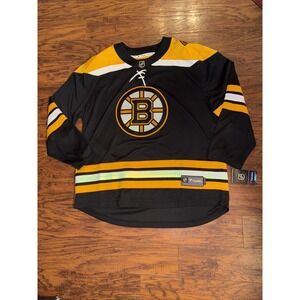 Boston Bruins Fanatics Breakaway Jersey Black/Gold New With Tags Size 2XL NHL